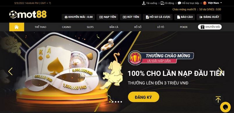 Hướng dẫn đánh bài tại Mot88 thu thưởng lớn cho thành viên